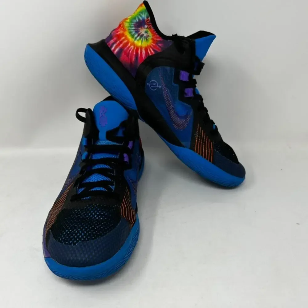 Nike Kyrie Flytrap 5 Boys Youth Size 6.5 Tie Dye Shoes Sneakers DD030-410